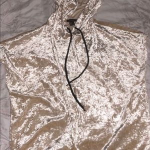 Velvet muscle hoodie